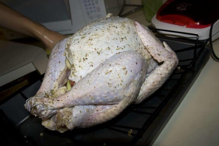Brined turkey