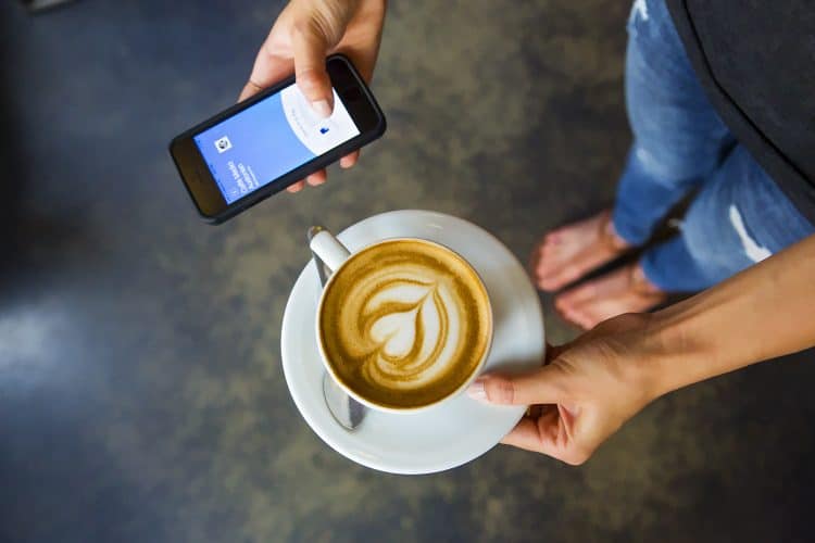 PayPal app, National Coffee Day