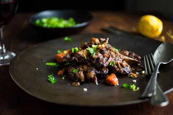 Wine Braised Oxtail 