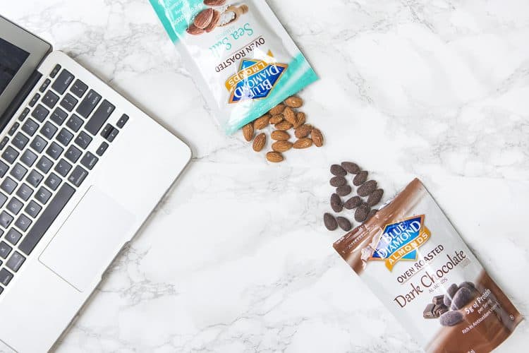 Blue Diamond Dark Chocolate Almonds