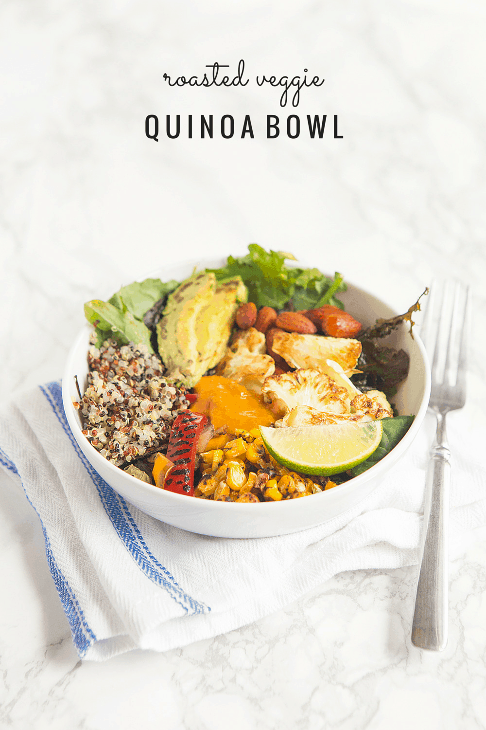 Roasted Veggie Quinoa Bowl