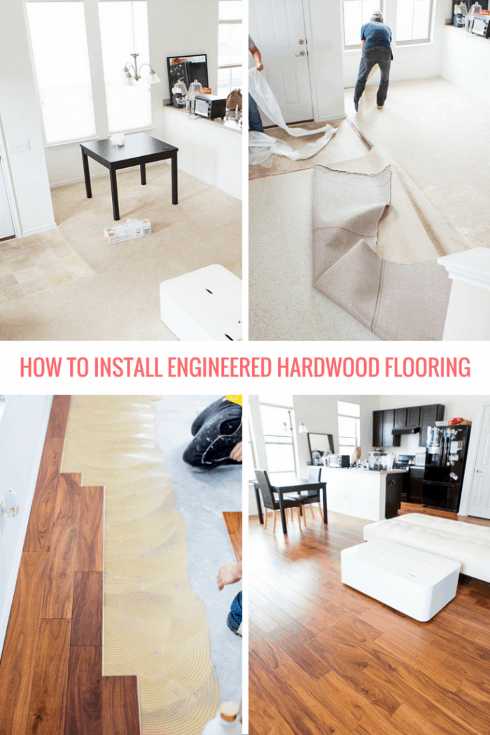 How to Install Engineered Hardwood Floors A Taste of Koko