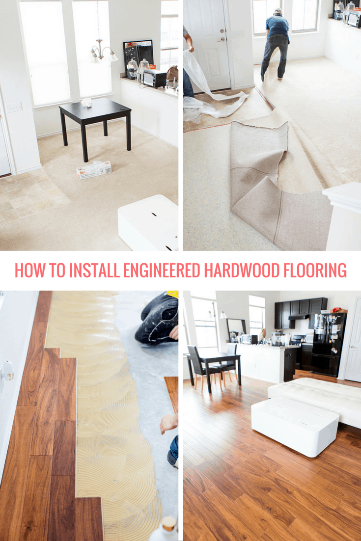 How to Install Engineered Hardwood Flooring