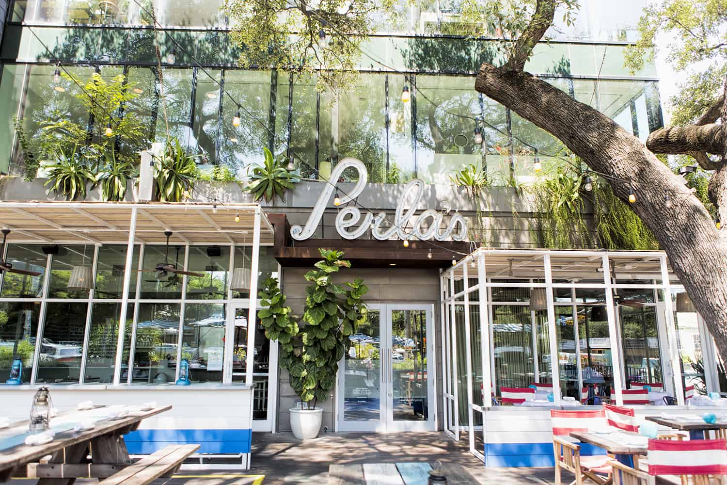 Perla's Restaurant | dog friendly restaurants in Austin
