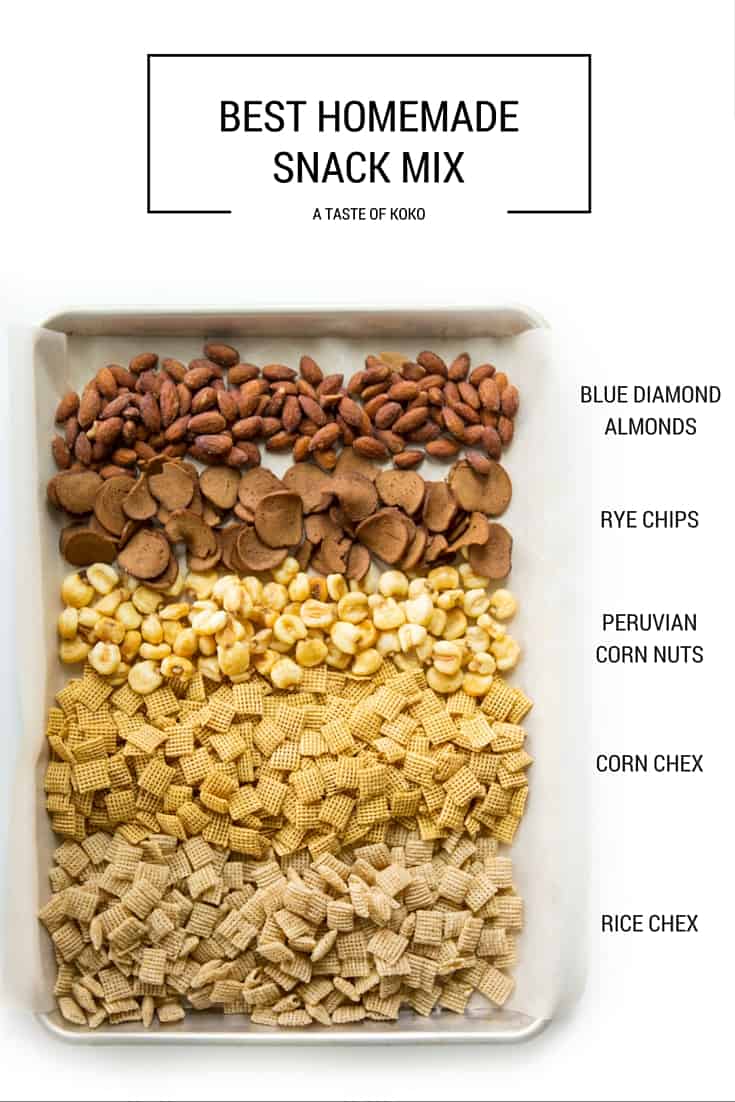 Best Homemade Snack Mix Recipe