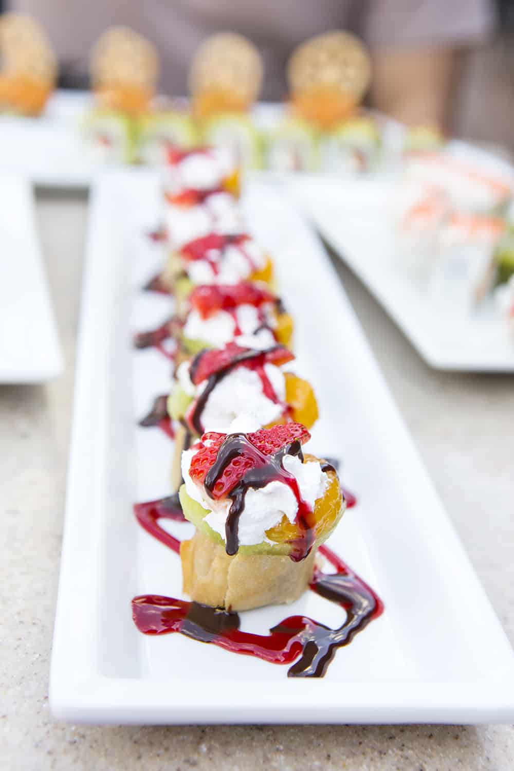 Dessert Sushi