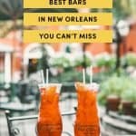 Best Bars in New Orleans You Can't Miss