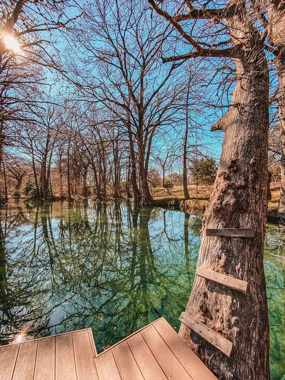 Blue Hole in Wimberely Texas | swimming holes in austin