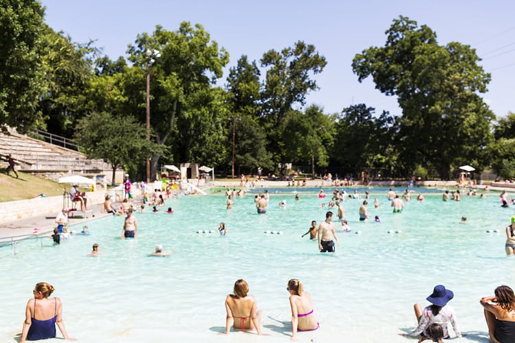 Deep Eddy Pool - swimming holes in Austin
