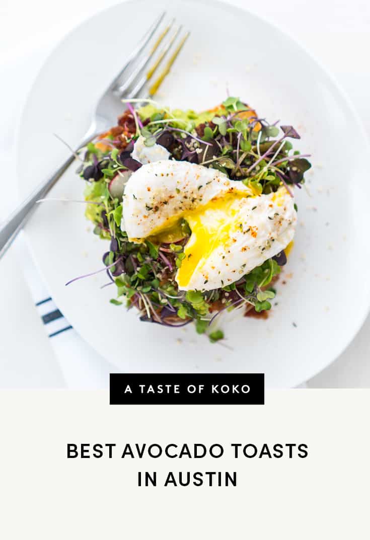 Best Avocado Toasts in Austin