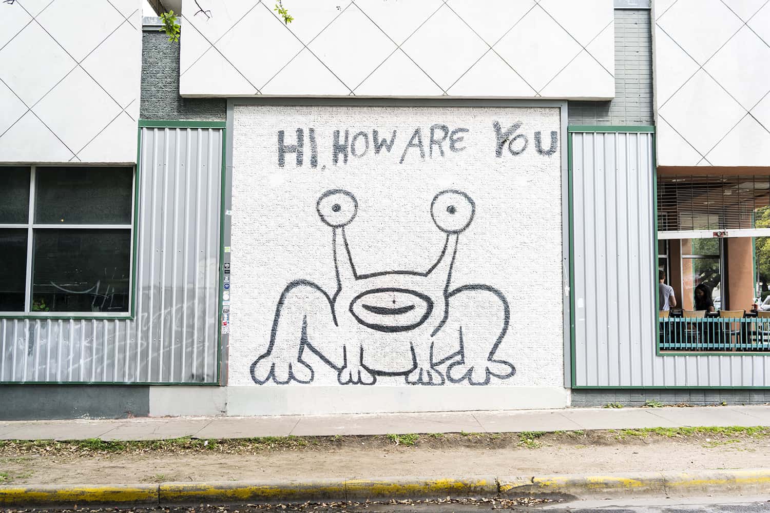 Hi How Are You Mural