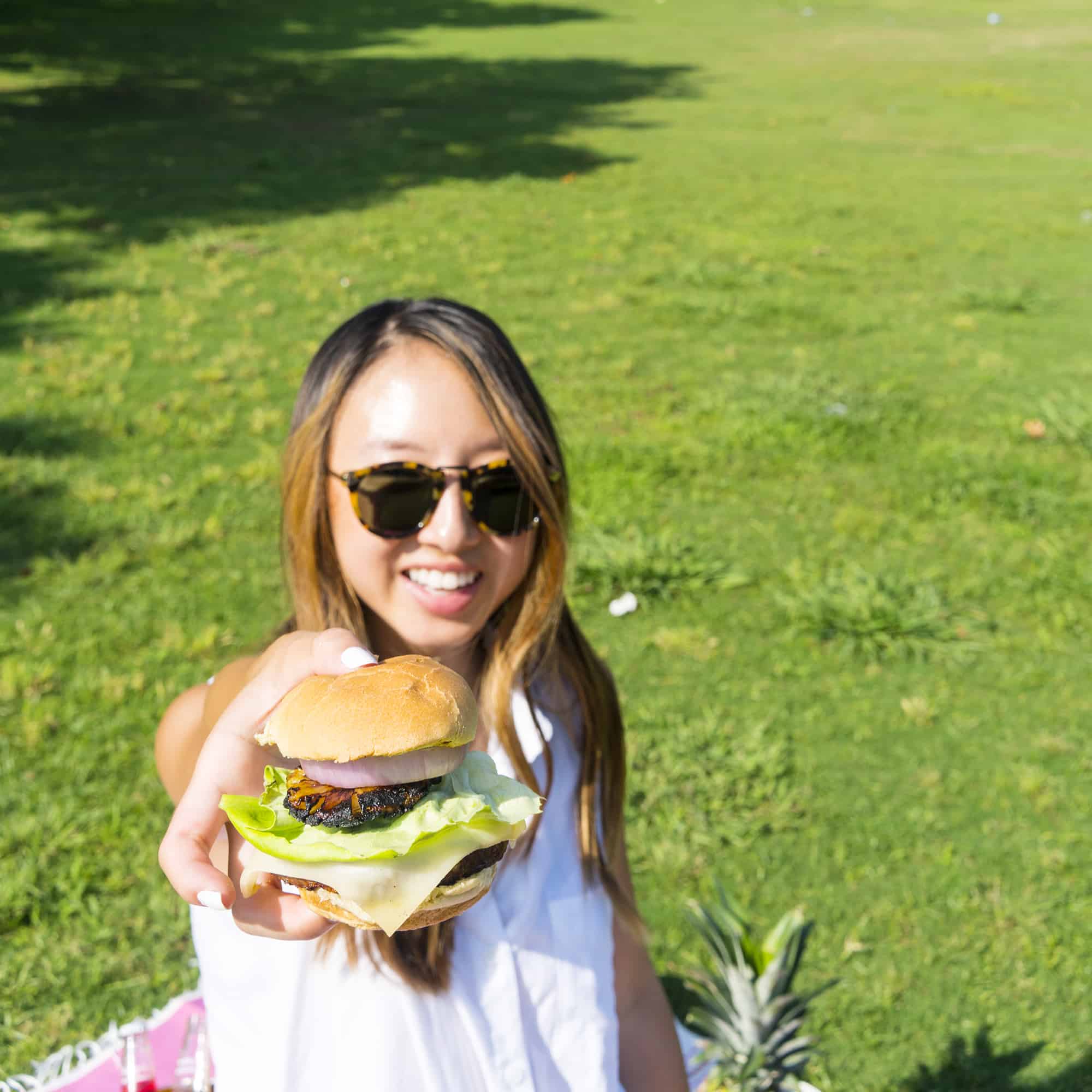 Grilled Pineapple Teriyaki Turkey Sliders