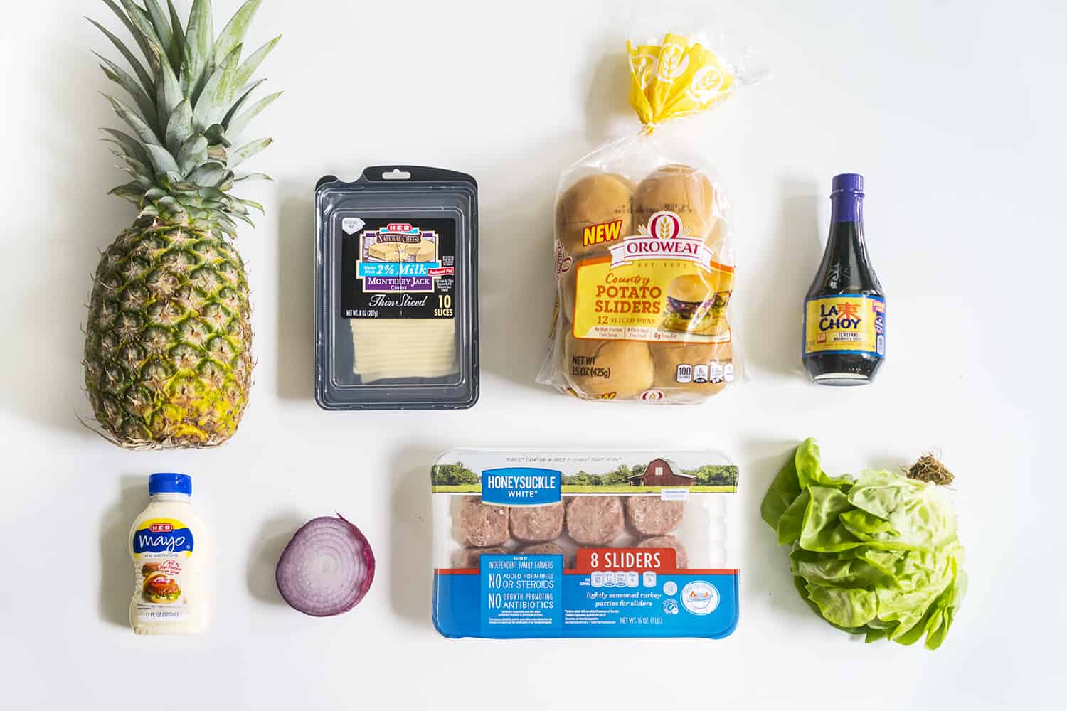 Honeysuckle White Turkey Sliders Ingredients