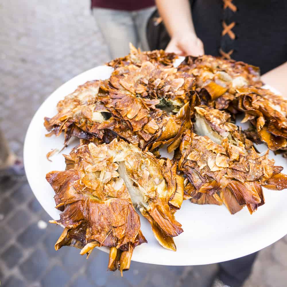 Jewish Fried artichokes