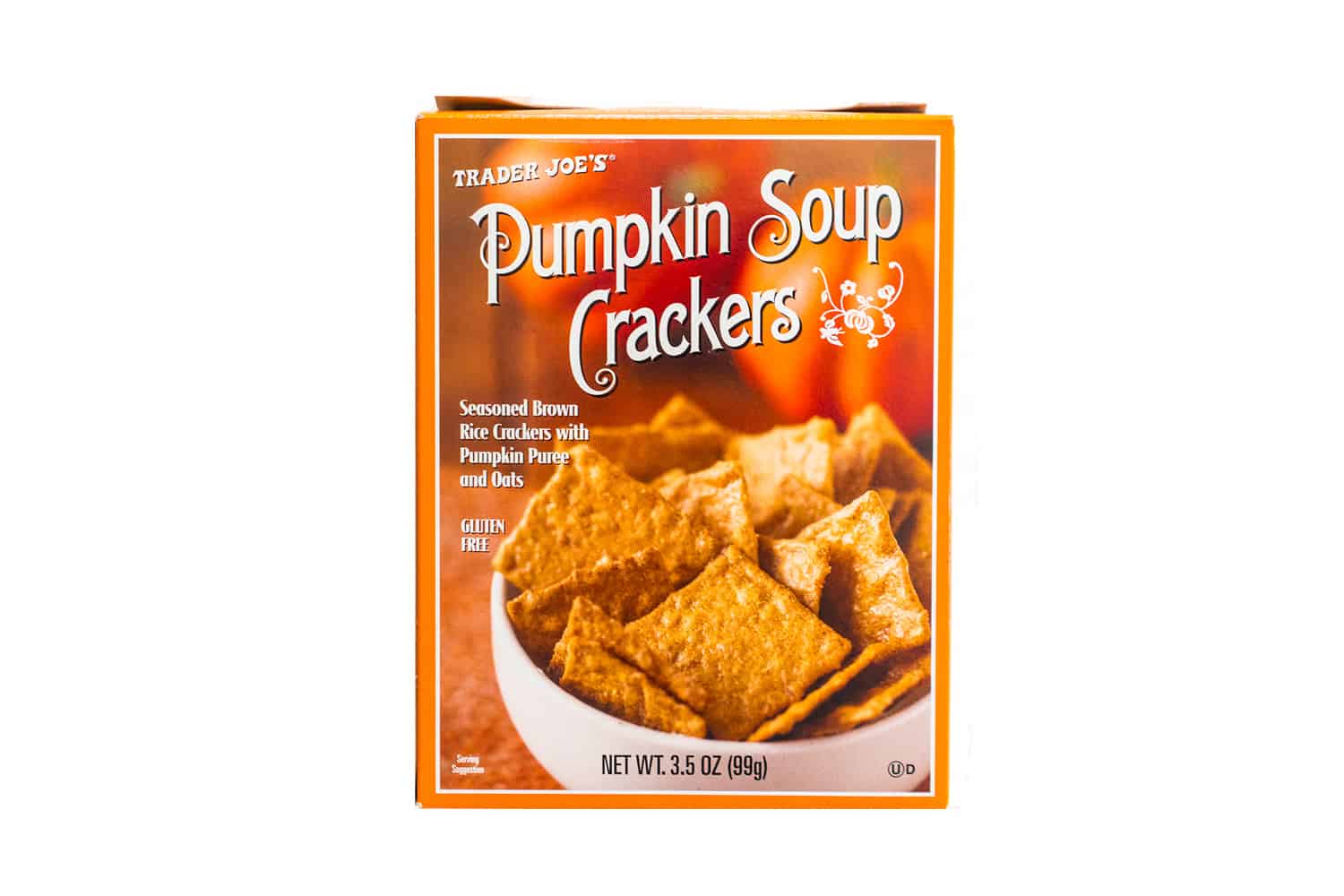 pumpkin soup crackers