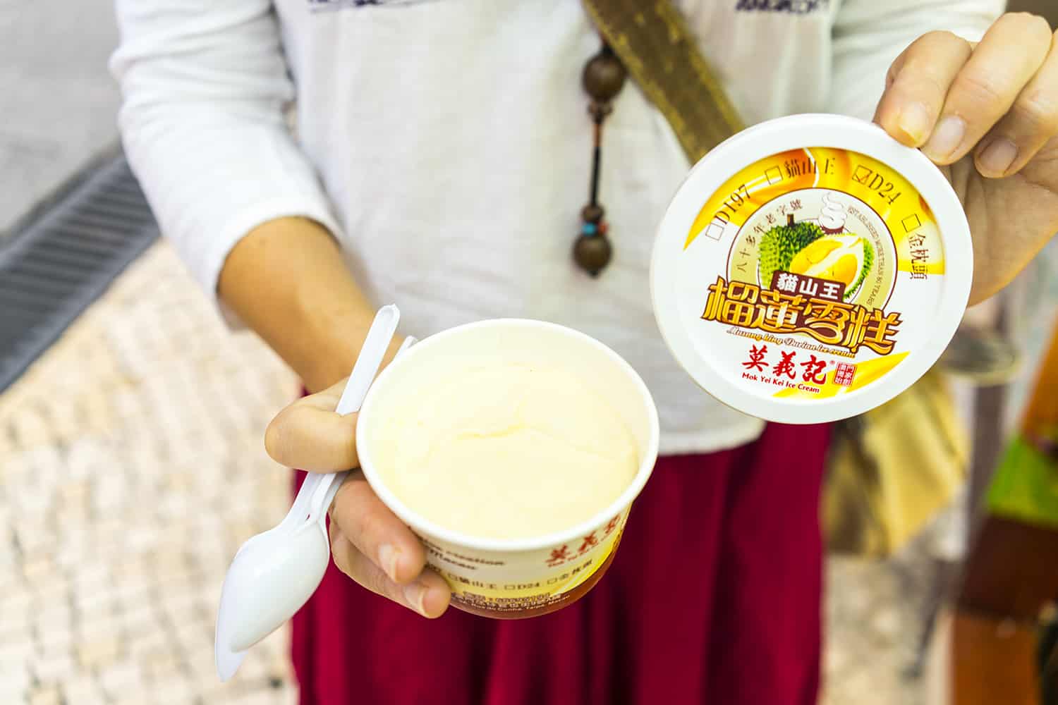 Durian ice cream