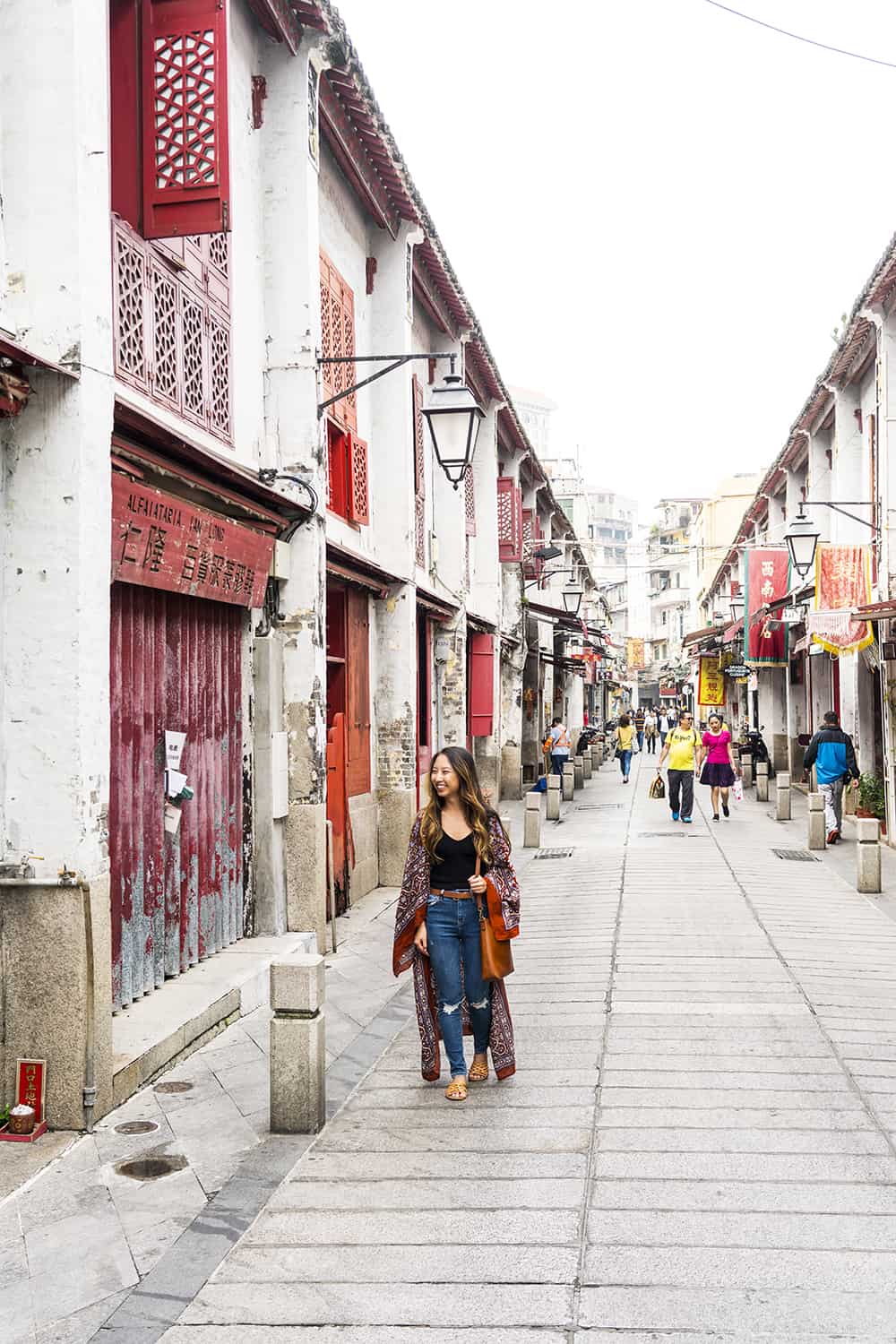 Street of Happiness in Macau