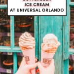 Butterbeer ice cream at Universal Orlando