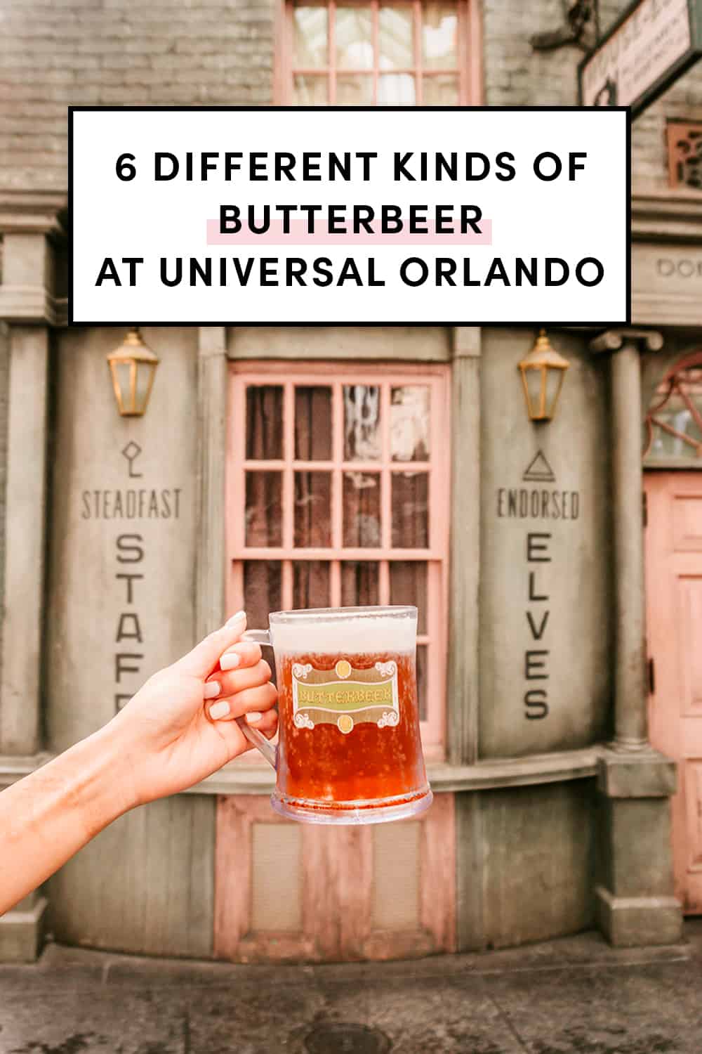 Butterbeer at Universal Orlando