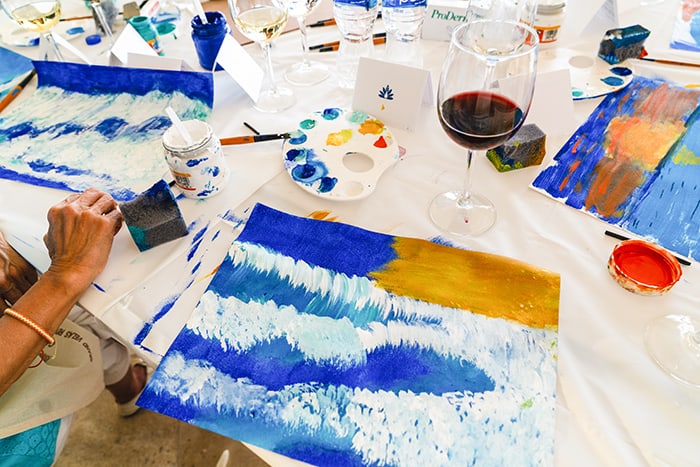Wine and paint night
