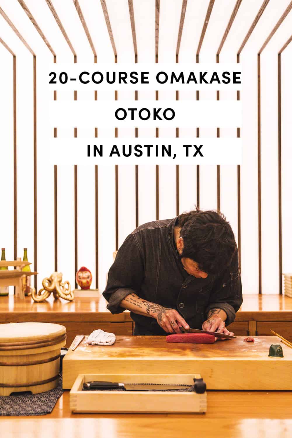 20-Course Omakase At Otoko Austin