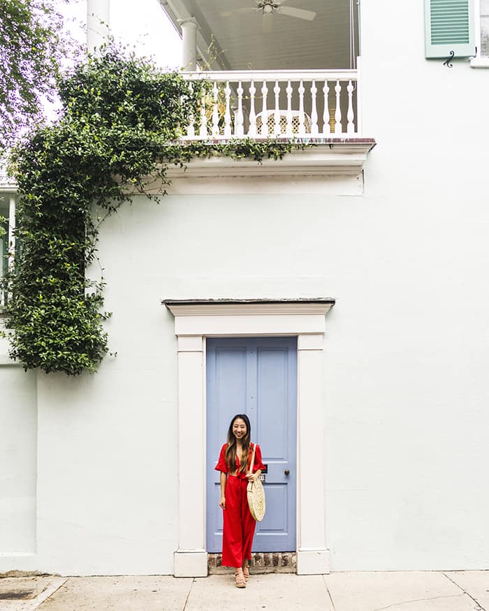 Rainbow Row in Charleston, SC