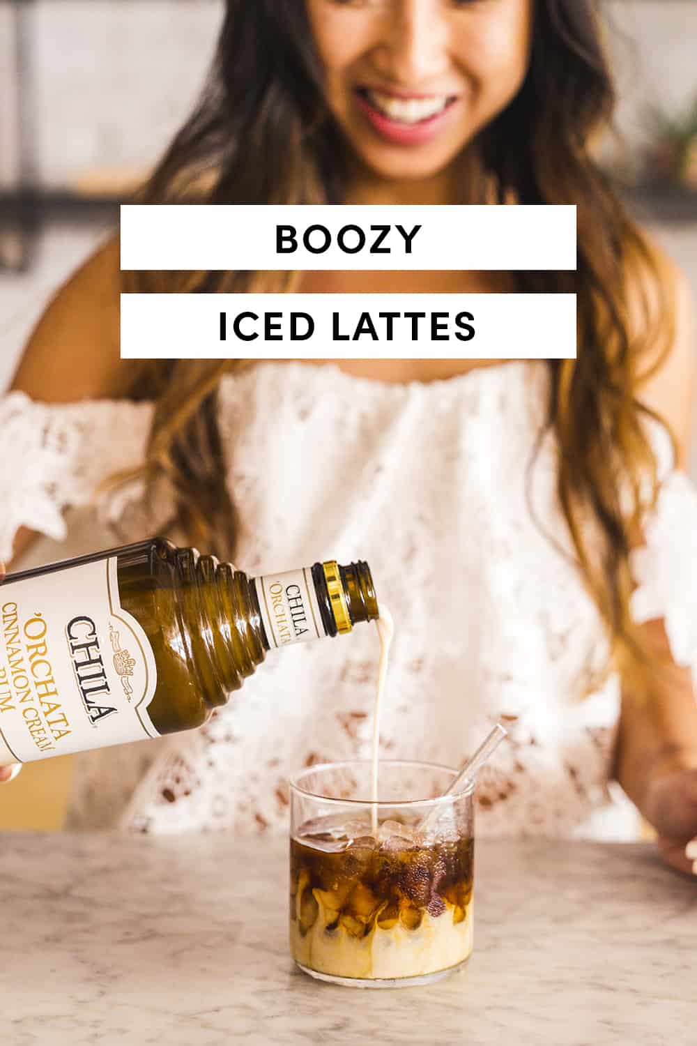 Boozy Iced Lattes