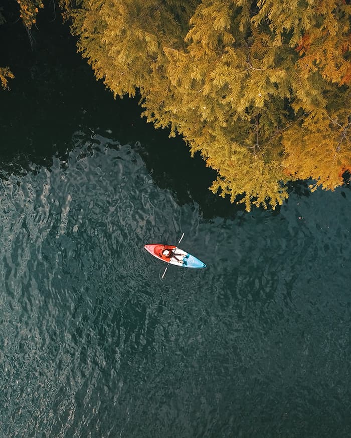 Kayak on Lady Bird Lake