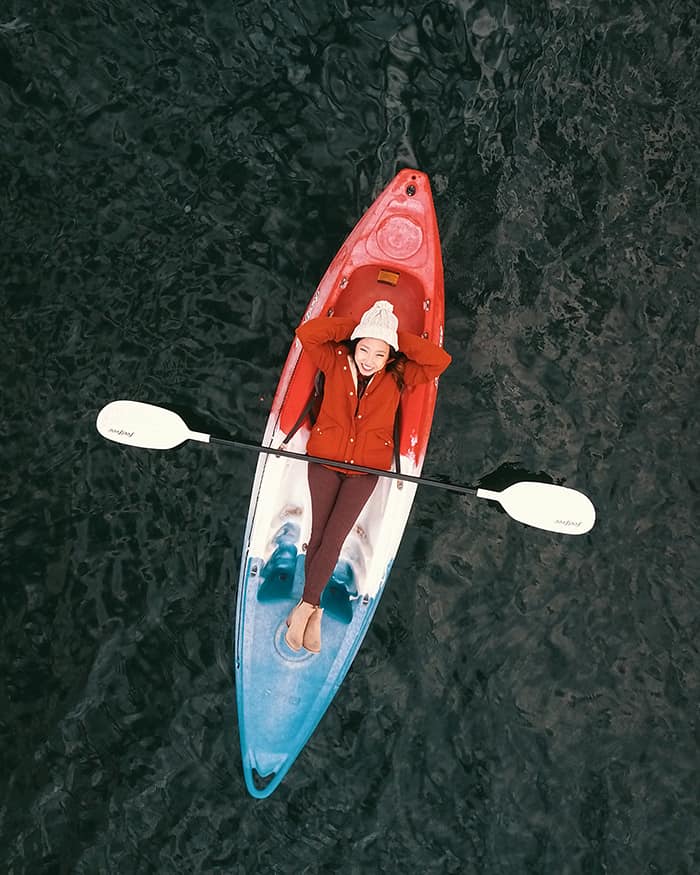Kayak on Lady Bird Lake