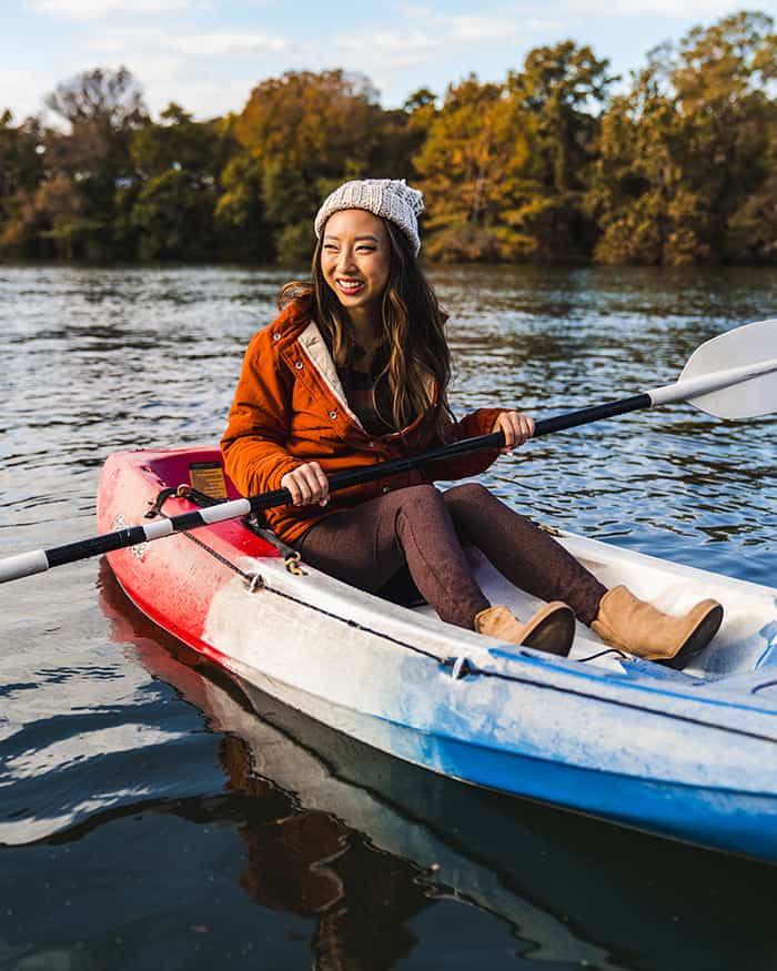 Kayak on Lady Bird Lake