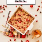 Winter Baked Oatmeal