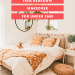 IKEA Bedroom Makeover For Under $600