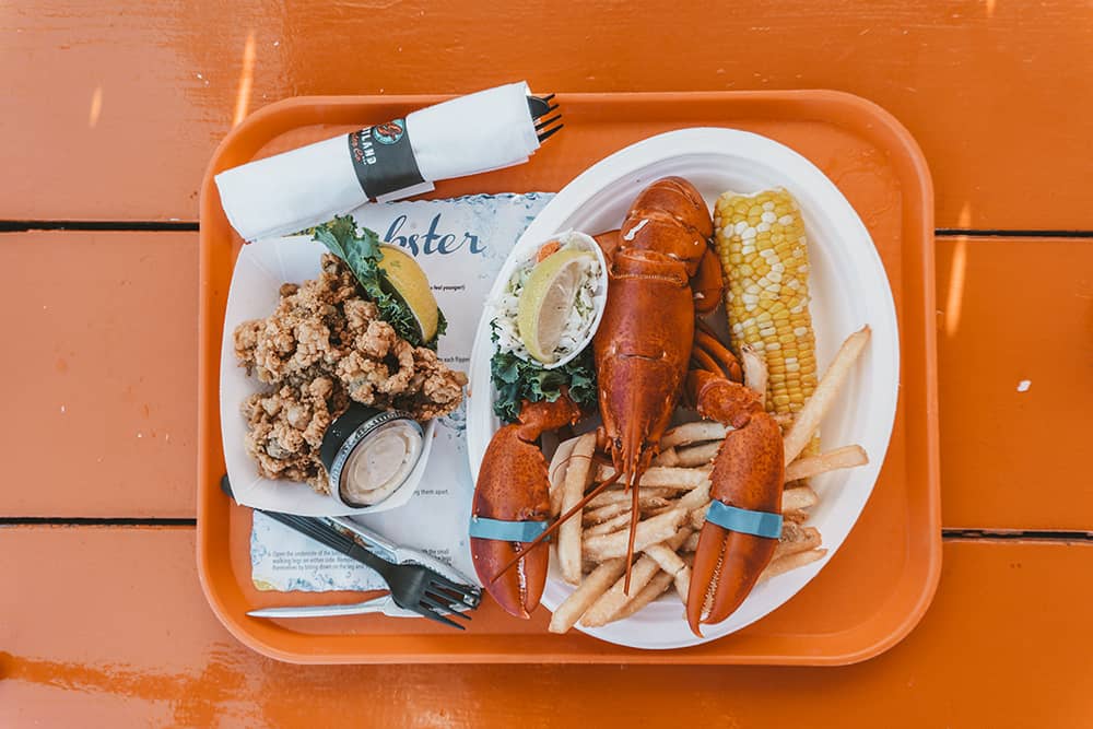 Portland Lobster Co in Portland Maine