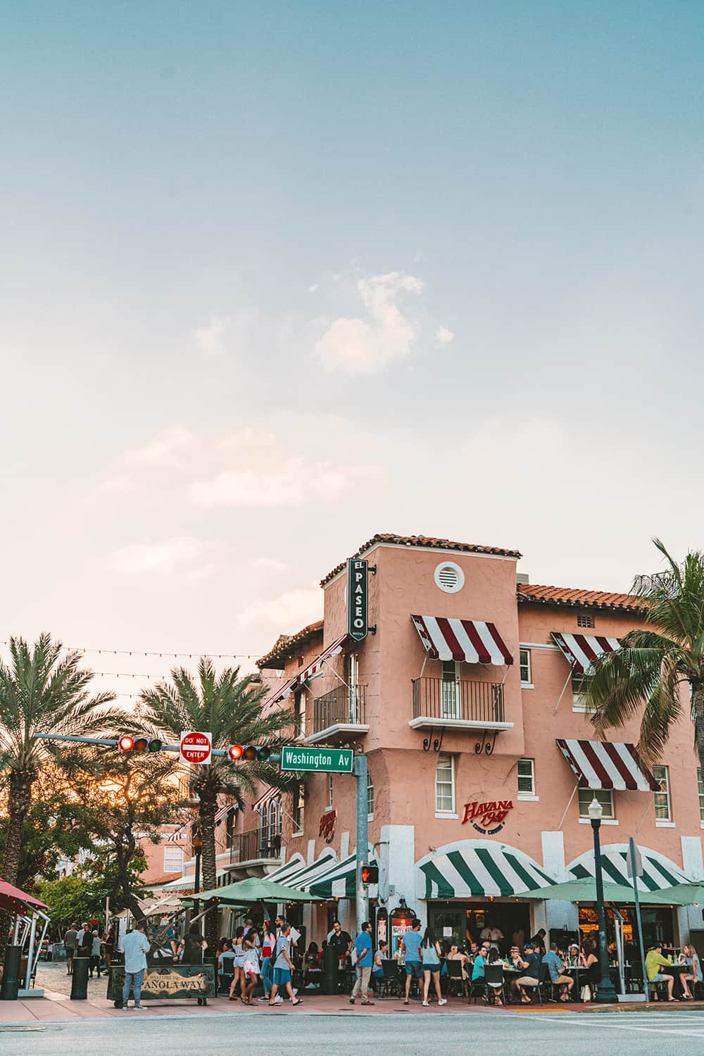 Havana 1957 in Espanola Way South Beach Miami