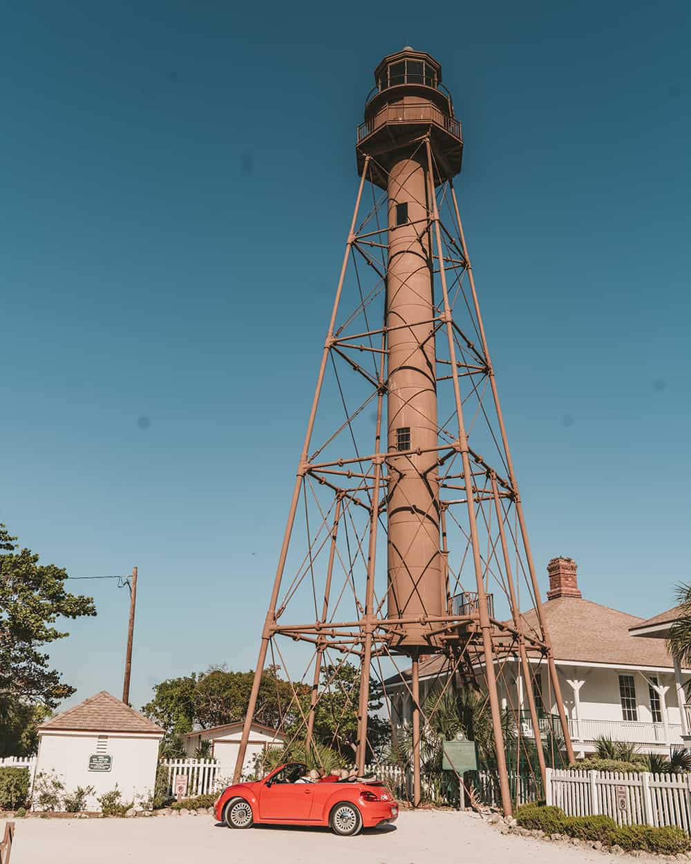 Lighthouse in Sanibel Island