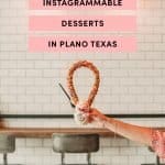 Instagrammable Desserts in Plano Texas