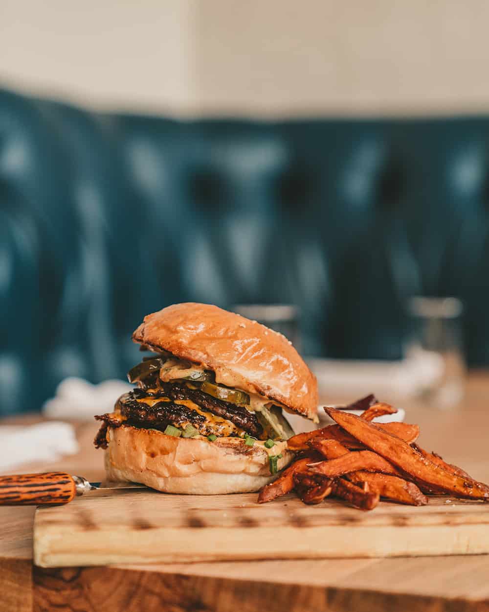 Dai Due burgers in Austin