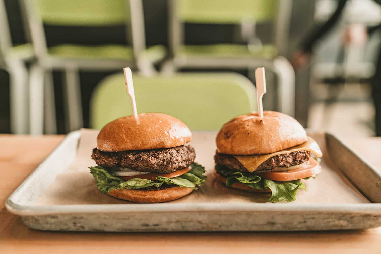 Impossible burger at Hopdoddy Burger Bar