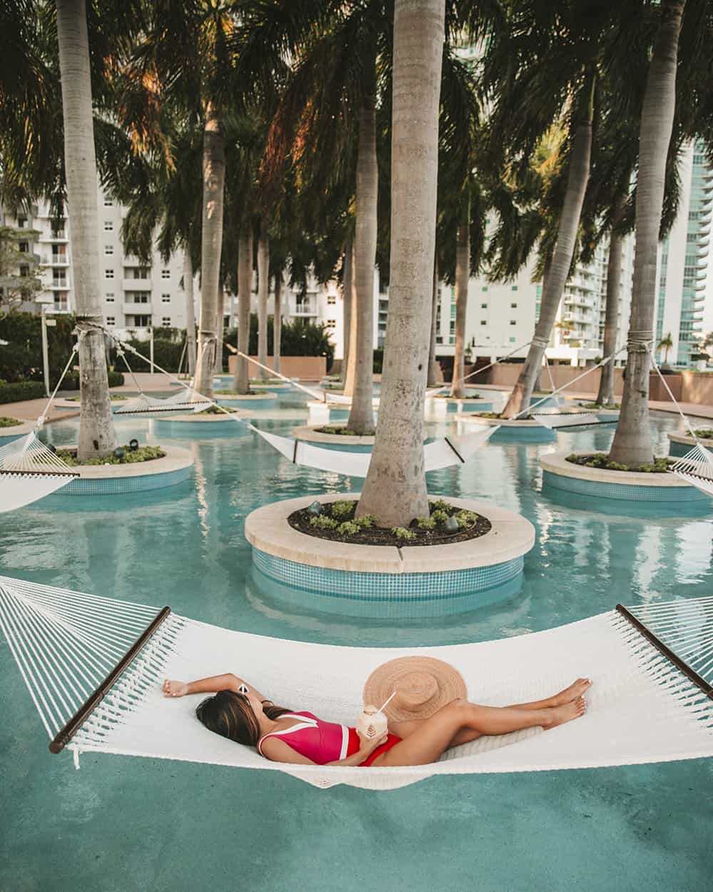 Four Seasons Miami hammock swing