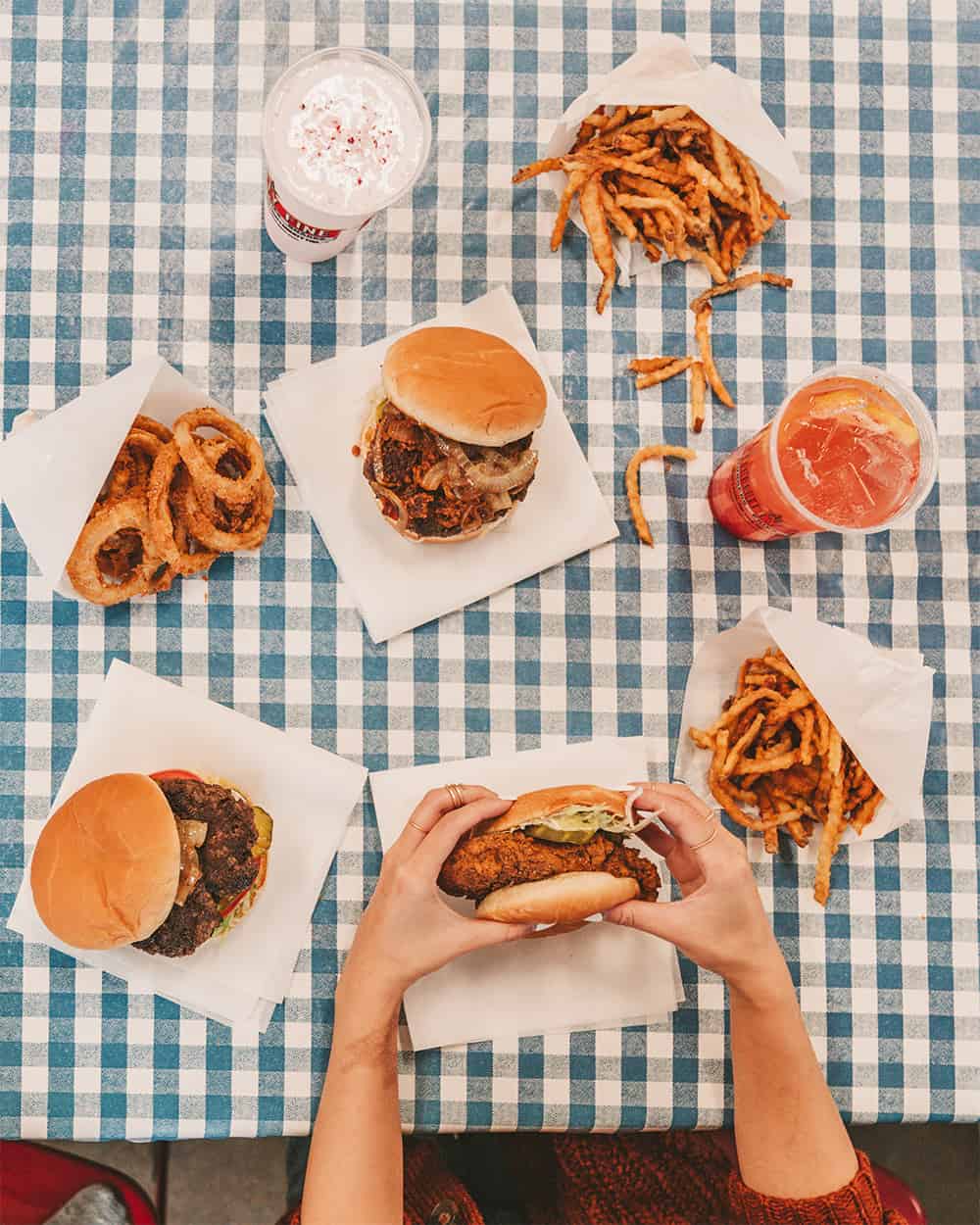 Mighty Fine burgers in Austin Texas
