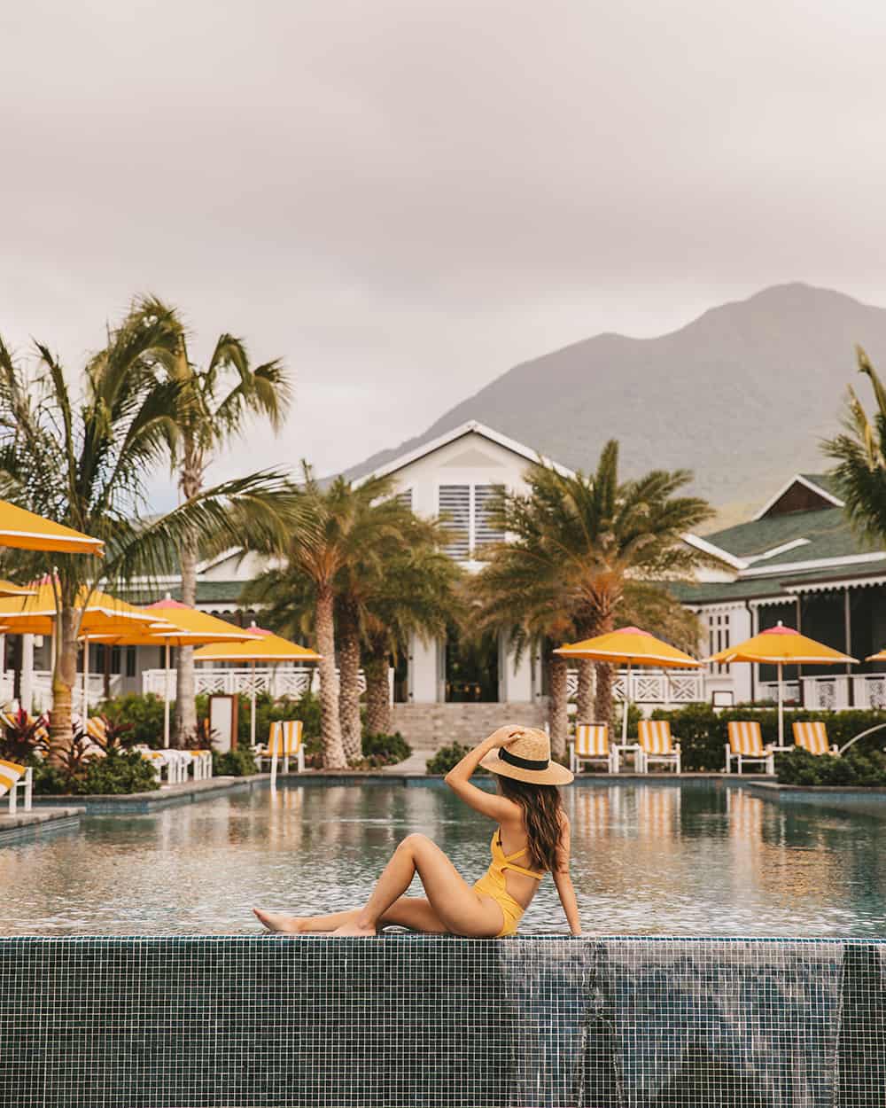 Four Seasons Nevis pool