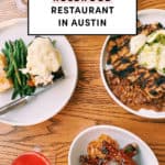 Rosewood restaurant in East Austin