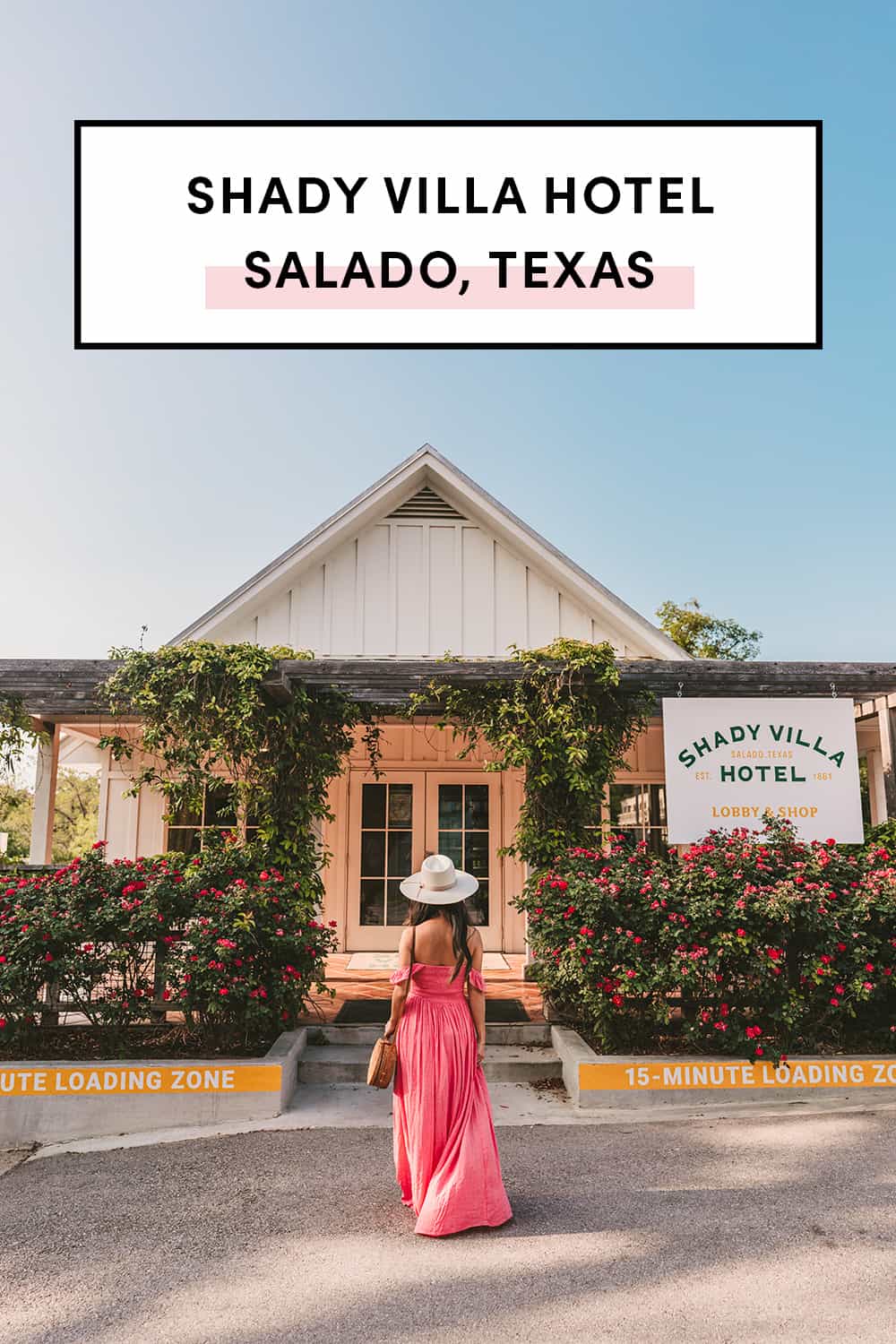Shady Villa Hotel in Salado Texas