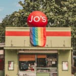 Jo's Coffee shop in Austin Texas