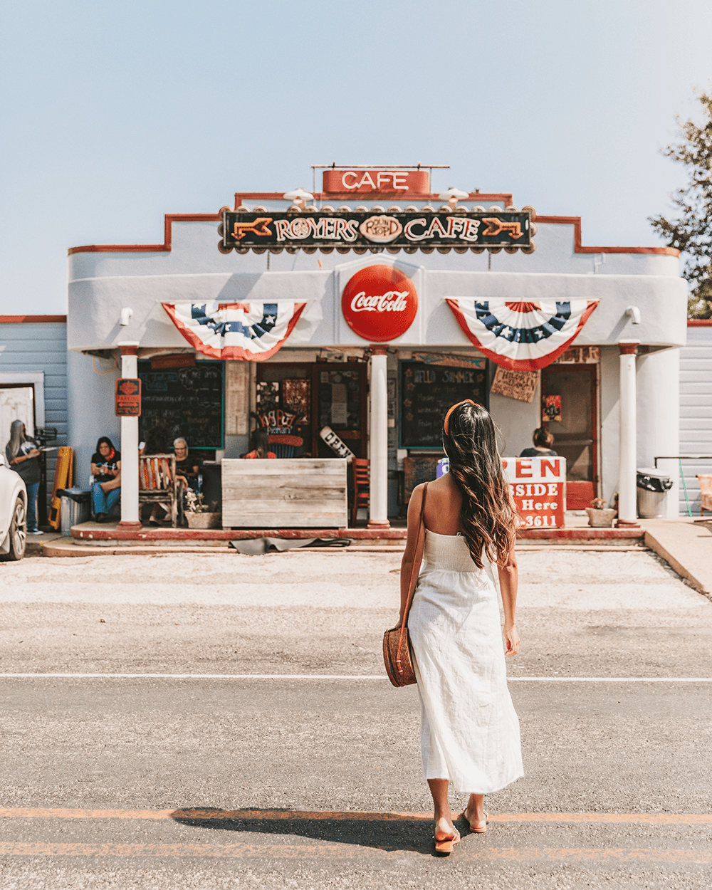 Royers Cafe in Round Top Texas