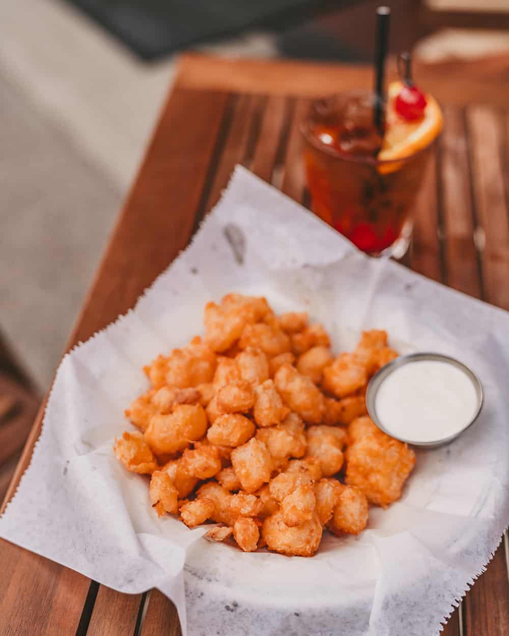 Cheese curds in Wisconsin