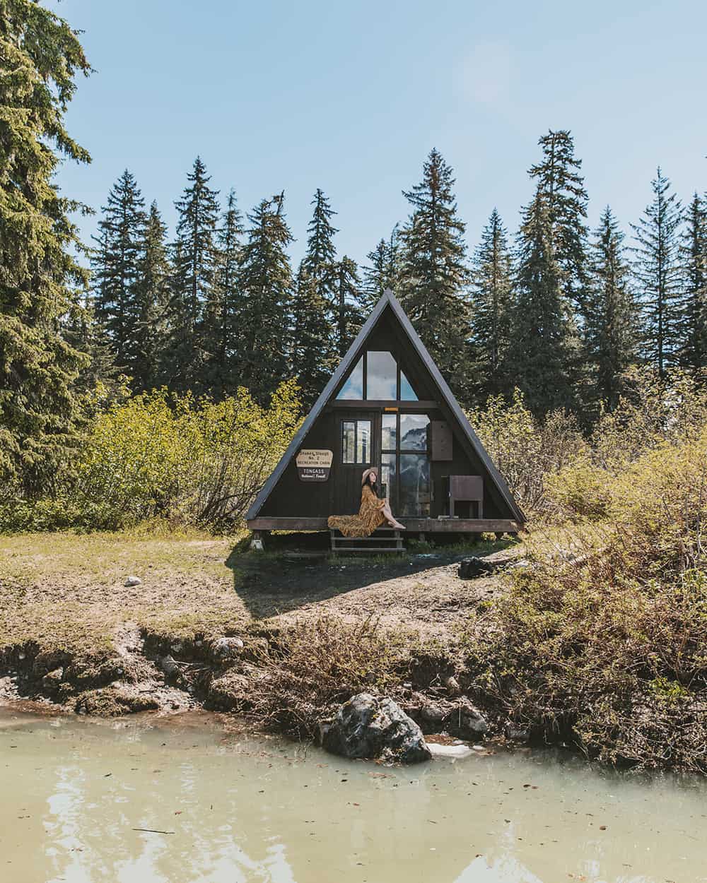 A-Frame Cabin in Alaska