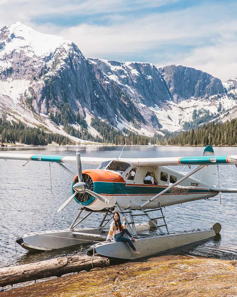Floatplane ride to the Misty Fjords in Ketchikan Alaska