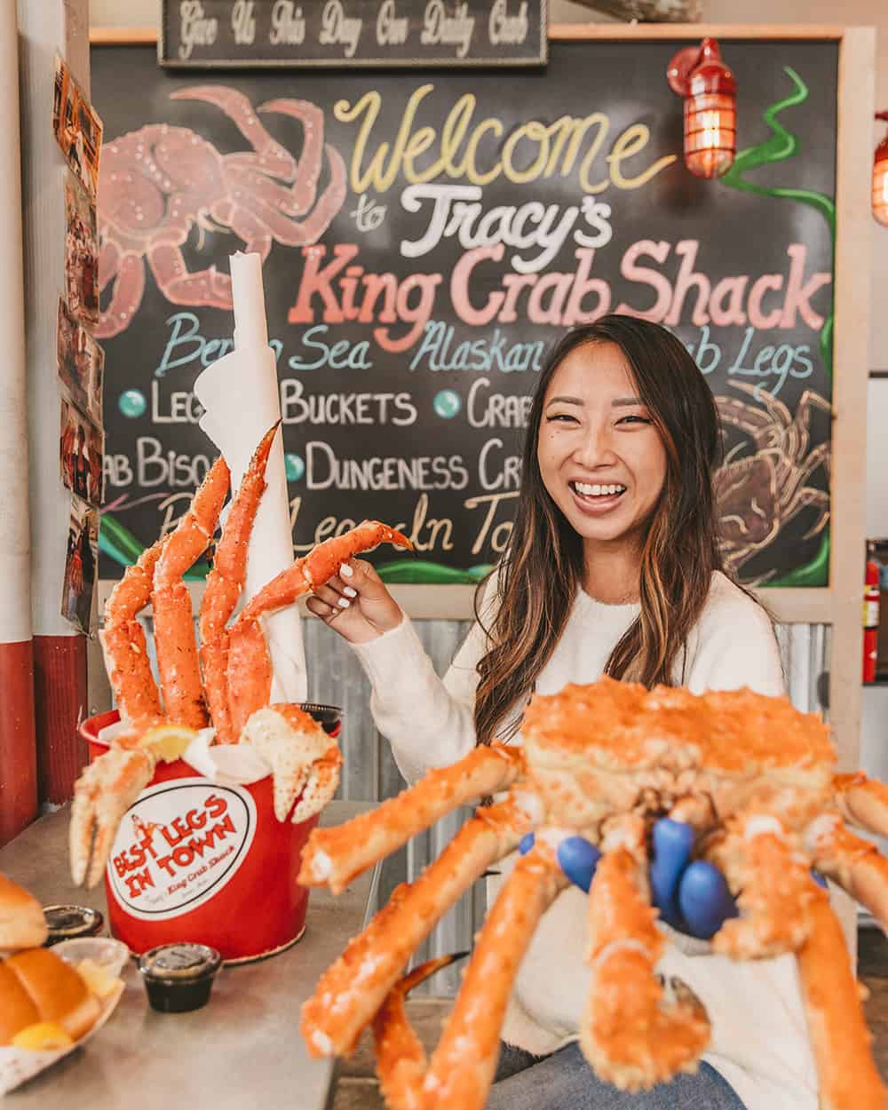 Tracy's King Crab Shack in Juneau Alaska