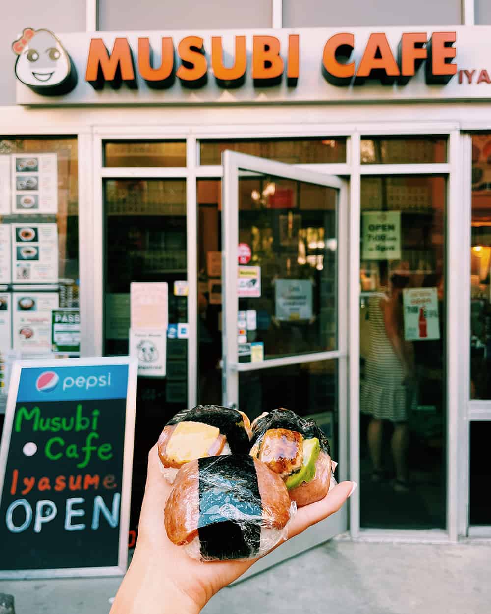 Musubi Cafe in Honolulu Hawaii